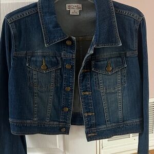 Michael Kors Dark Blue Jean Jacket